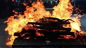 Sacred fire ceremony havan